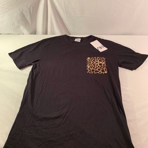 Zara rounded bottom t-shirt